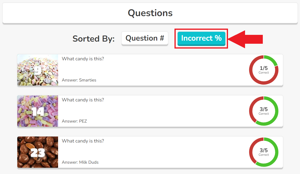 How to Identify Opportunities for Further Review (Blooket Reports